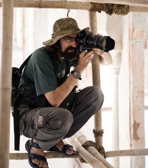 Photojournalist portrait