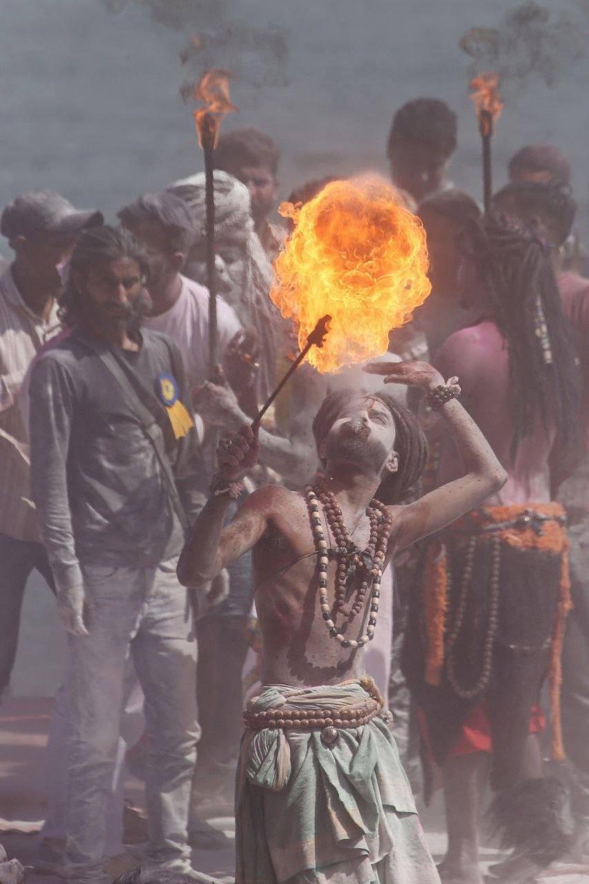 Aghori Sadhu Ritual